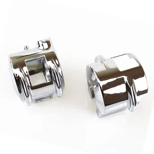 Cubierta de carcasa de interruptor cromada para Honda Shadow 750 Spirit/ACE/Aero VLX600 VTX1300 - Imagen 1 de 4
