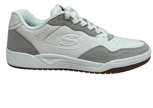Skechers Herren Koopa Volley Low Lifestyle 183241 Weiß Memory Foam Turnschuhe - Bild 1 von 1