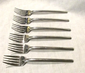 MIKASA Posate Inox ZENA Forchette da Pranzo Corea Set di 6 - Foto 1 di 2