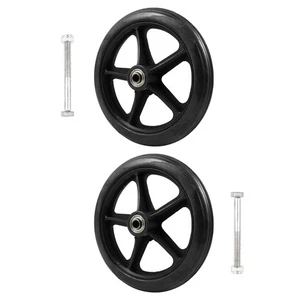 2 Piezas Accesorios Silla de Ruedas Repuesto para Repuestos Solidwheel Bebé - Imagen 1 de 12