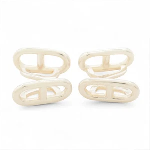 Hermès Chaîne d'Ancre Manschetten 925 Silber - Bild 1 von 4