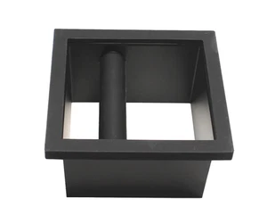 Espresso Kaffee gemahlen Klopfbox Rutsche, integrierter Schreibtisch Abfalleimer bodenlos - Bild 1 von 6