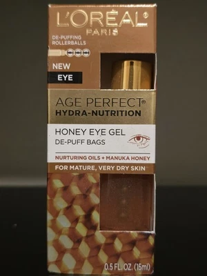 Loreal Paris Skincare Age Perfect Hydra Nutrition Honey Eye Gel - 0.5oz - Image 1 of 3