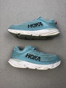 Hoka One One Bondi 7 Damenschuhe Größe 8,5 D Weite Laufen sportlich gepolstert - Bild 1 von 10