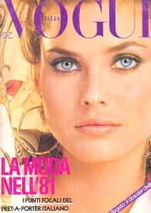 VOGUE ITALIA 1981 CAROL ALT ANDIE MACDOWELL ROSIE VELA KELLY LEBROCK FASHION - Bild 1 von 19