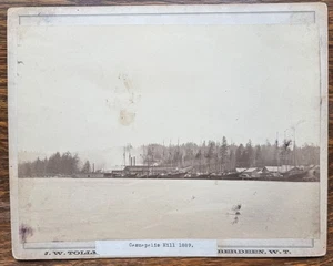 J W Tollman / Cosmopolis Mill Ships and Wharves Cosmopolis Territorio de Washington - Imagen 1 de 4
