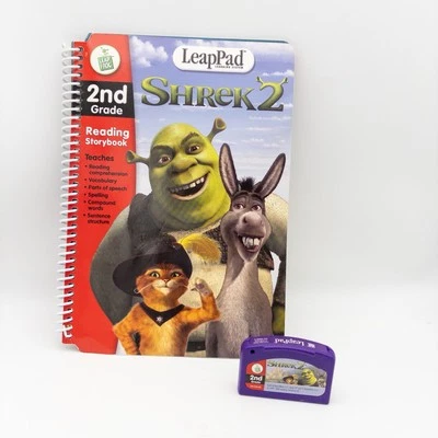 LeapFrog LeapPad Shrek 2 Storybook Book &  Cartridge 2nd Grade Reading  - Image 1 of 4