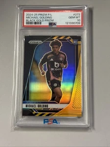 2024-25 Prizm Premier League Michael Golding Black Gold /8 Psa 10 - Bild 1 von 2