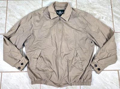 Chaqueta Bomber Brooks Brothers Country Club Loro Piana Storm System Beige Mediana Foto 1 de 4