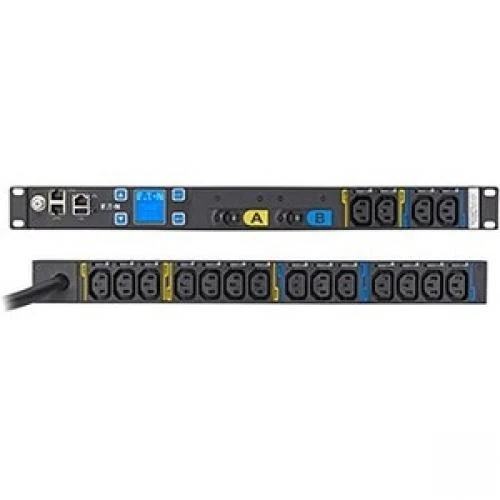 Eaton Metered Input rack PDU, 1U, L6-30P input, 10 ft cord, Single-phase, 200-24 - Image 1 of 1