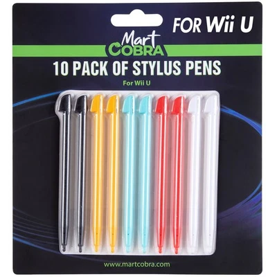 Mart Cobra - Nintendo Wii U Stylus 10 Pack - Replacement Pens for Wii U [New] - Image 1 of 4