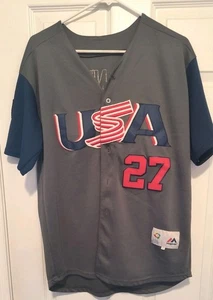 Giancarlo Stanton Stitched 2017 World Baseball Classic Trikot Größe 40 - Bild 1 von 4