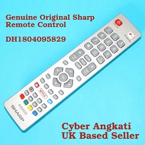 Telecomando Sharp DH1804095829 HD Smart TV LED 100% originale - Foto 1 di 3