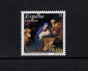 España 2001 Ovejas Virgen María Jesús Pintura José Riberia P 13 1/4 NH SC 3124a - Imagen 1 de 1