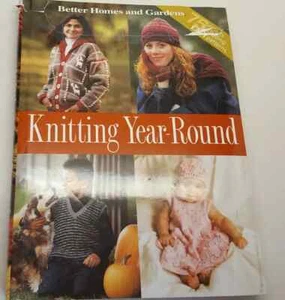 RARE Better Homes & Garden - Knitting Year Round - Hardcover with Dust Jacket - Picture 1 of 1