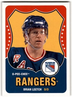 2010-11 O-Pee-Chee Retro Legends Brian Leetch #572 New York Rangers - Image 1 of 2