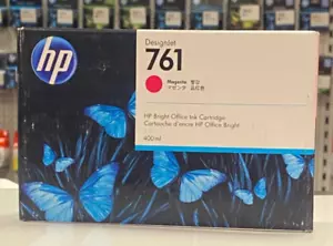 Cartucho Original HP Nº 761 Magenta para Designjet T7100 01/2023 CM993A - Imagen 1 de 3