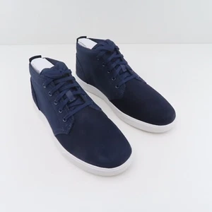 Timberland Mens Chukka Sneakers Size 7 Navy Blue TB0A1IM3 Groveton LTT NWB - Picture 1 of 8