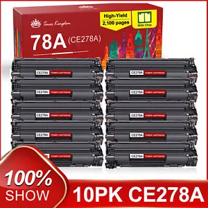 CE278A Toner For HP 78A Black LaserJet Pro P1606dn M1536 M1536dnf P1560 MFP LOT - Picture 1 of 14