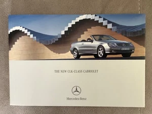 Mercedes CLK Class 30-page colour glossy sales brochure Dec 2002 - Beautiful - Picture 1 of 16