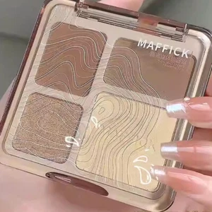 Four-Color Palette Three-Dimensional Nose Shadow Brightening Contour Palette - Picture 1 of 10
