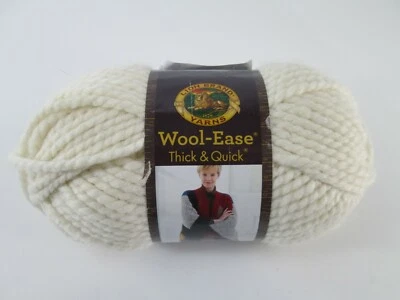 1 Skein Lion Brand Yarn Wool-Ease Thick & Quick Wool Blend Color 99 Fisherman - Image 1 of 4