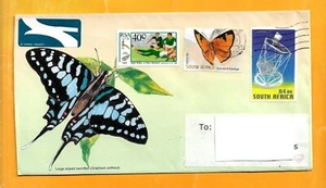 CUBIERTA DE CORREO AÉREO DE SUDAFRICA - SELLO DE MARIPOSA... - Imagen 1 de 1