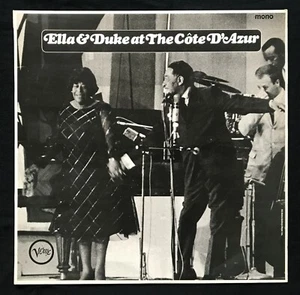 ELLA FITZGERALD / DUKE ELLINGTON - ELLA & DUKE at the COTE D'AZUR 1st pr 1967 LP - Picture 1 of 4