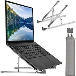 Laptop Stand, ALIOBC Premium Adjustable Aluminum Laptop Computer Stand Tablet St - Picture 1 of 6