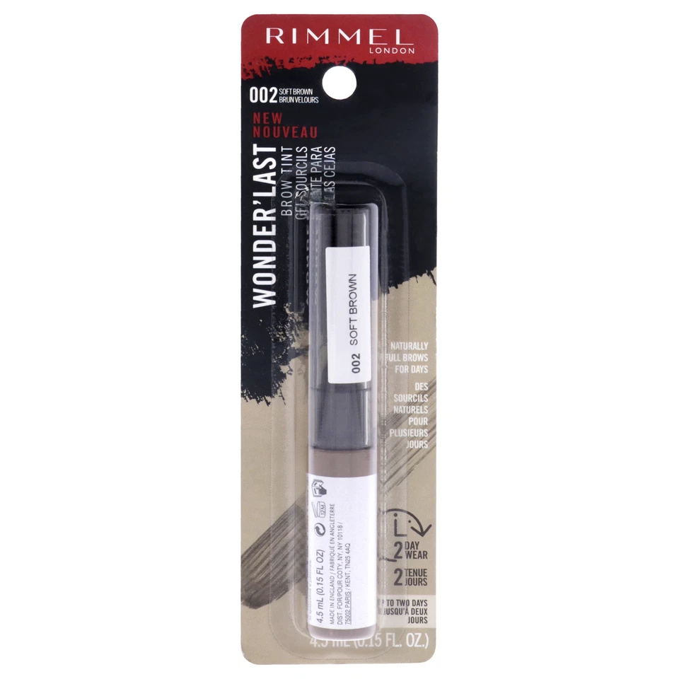 Wonder Last Brow Tint - 002 Soft Brown by Rimmel London - 0.15 oz Eyebrow - Image 1 of 1