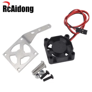 Alu Motor Cooling Fan Mount 30x30 For Losi 22s 69 Camaro RC Drag Car Upgrade - Picture 1 of 9