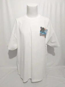 Harley Davidson White Multicolor Maui Hawaii Short Sleeve Mens Shirt 2XL - Picture 1 of 4