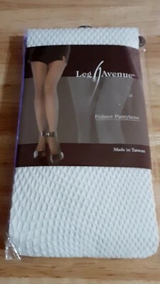 Pantimedias Leg Avenue blancas talla adulto red estilo 9001 Foto 1 de 2