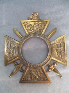 French. Memorial Picture frame. Cadre photo commémoratif. Gloire aux combattants - Picture 1 of 11