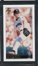 2001 Pacific Private Stock PS-206 Action - #55 - Kazuhiru Sasaki - Mariners