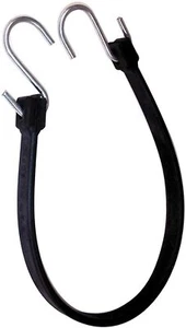 KEEPER 06219 19 pulgadas EPDM correa de goma atada con ganchos de acero chapados en zinc paquete de 10 - Imagen 1 de 4