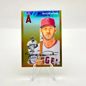 Taylor Ward 2023 Topps Chrome Platinum Anniversary #190 Gold Refractor /50 - Picture 1 of 2