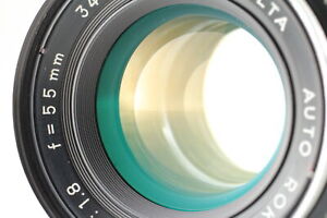 [Near MINT DHL] Minolta AUTO ROKKOR-PF 55mm f/1.8 Standard Lens MD/SR From JAPAN