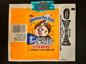 1987 Garbage Pail Kids OS9 Series 9th empty wrapper GPK "ALL NEW" Topps vintage - Bild 1 von 1