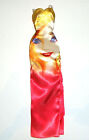 Barbie Doll Sized Fashion Printed Strapless Gown For Barbie Dolls aw3