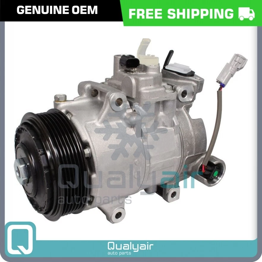 Compresor de aire acondicionado OEM Denso TSE14C se adapta a Subaru Legacy, Outback QR Foto 1 de 4