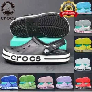 UK Size Unisex Crocs Classic Clogs Sandal Beach Slipper Holiday Slip Shoes-UK - Picture 1 of 34
