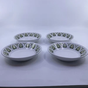 Set Of 4 Noritake Progression Palos Verde 9020 5 5/8” Berry / Dessert Bowls - Picture 1 of 12