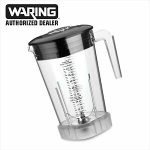 Waring 033036 CAC95 MX Container 64oz Clear Raptor Jar Genuine +lid+cutassembly