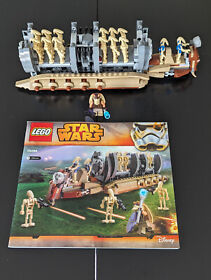 LEGO Star Wars 75086 - Battle Droid Troop Carrier - Complete W/ Instructions