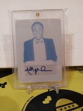 2018 leaf metal pop century cyan plate auto 1/1 Malcom Jamal Warner