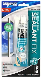 Duramax Silicone Adhesive Sealant Fix with Nozzle Tube 50 G - Picture 1 of 3