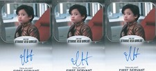 LE Star Trek Strange New Worlds S1 Autograph Ian Ho as First Servant Aliens CCC