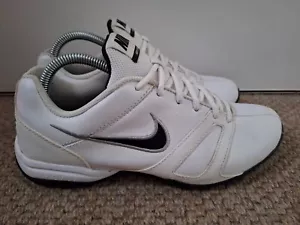 Nike Air Affect V White Leather Trainers - UK Size 6 - Excellent Condition - Picture 1 of 8