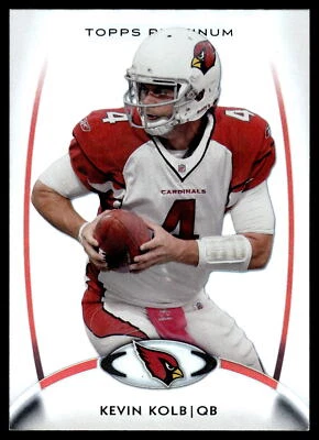 2012 Topps Platinum #81 Kevin Kolb NRMT or Better - Image 1 of 2